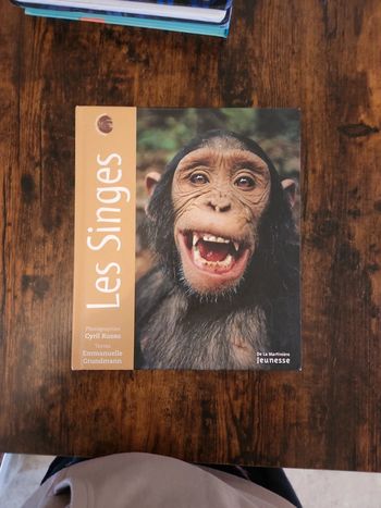 Livre : Les singes