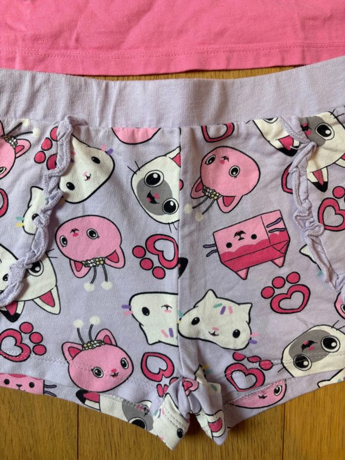 Pyjashort Gabby chat Gabby’s dollhouse 7/8 ans - photo numéro 3