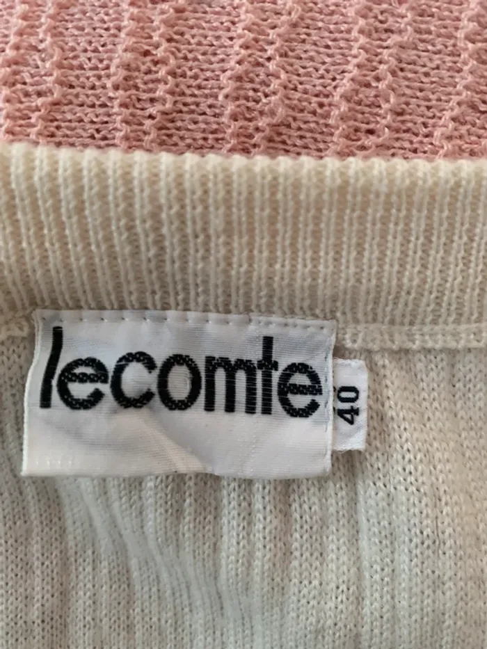 Veste Lecomte vintage sans manches  taille 40 - photo numéro 10