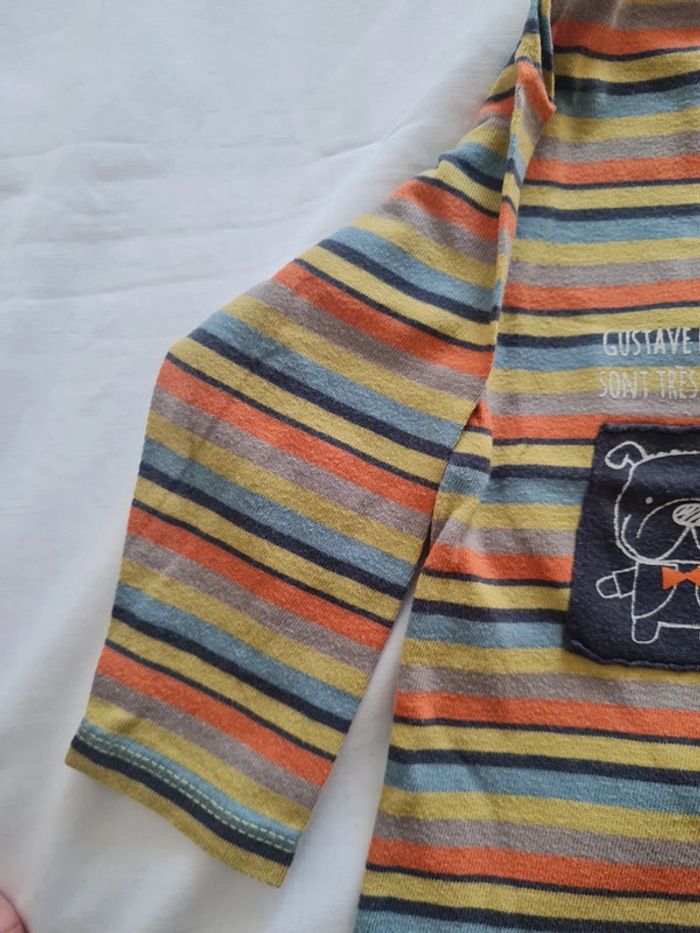 T-shirt ML 18 mois La Compagnie des Petits - photo numéro 3