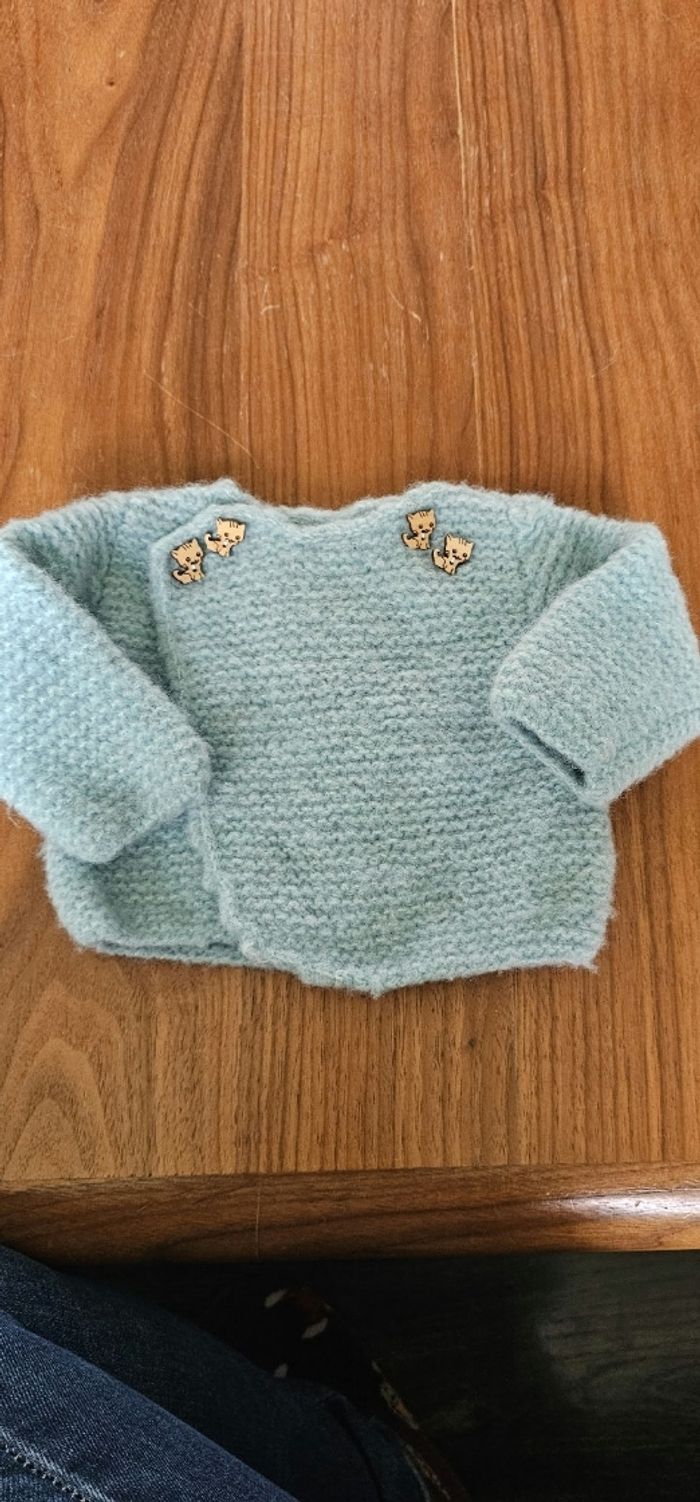 Lot vêtement bébé garçon naissance 50 cm - photo numéro 5