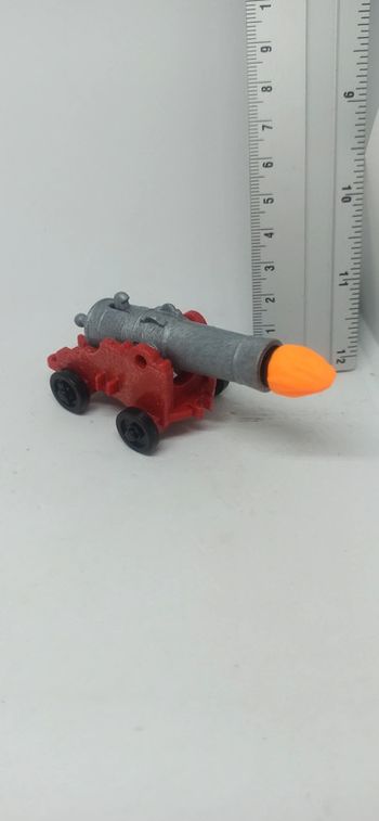 Canon arme playmobil