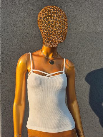 Top Blanc Femme