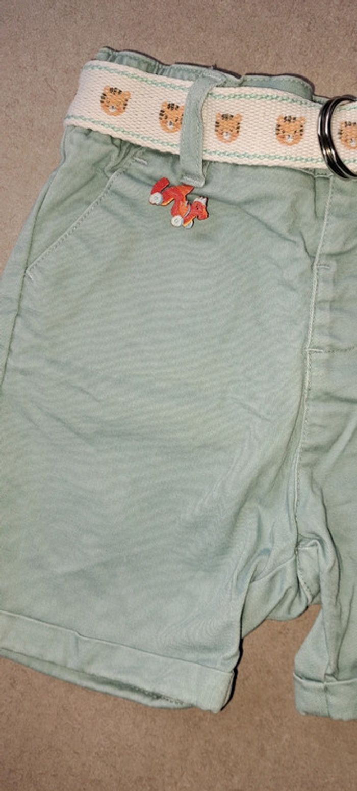 Short bleu Sergent Major 18 mois - photo numéro 2