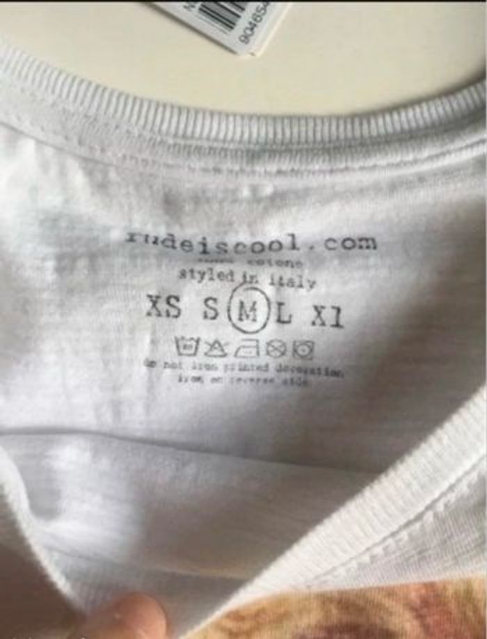 T-shirt manches courtes NEUF avec étiquette pour femme taille M couleur blanc Marilyn MONROE - photo numéro 8