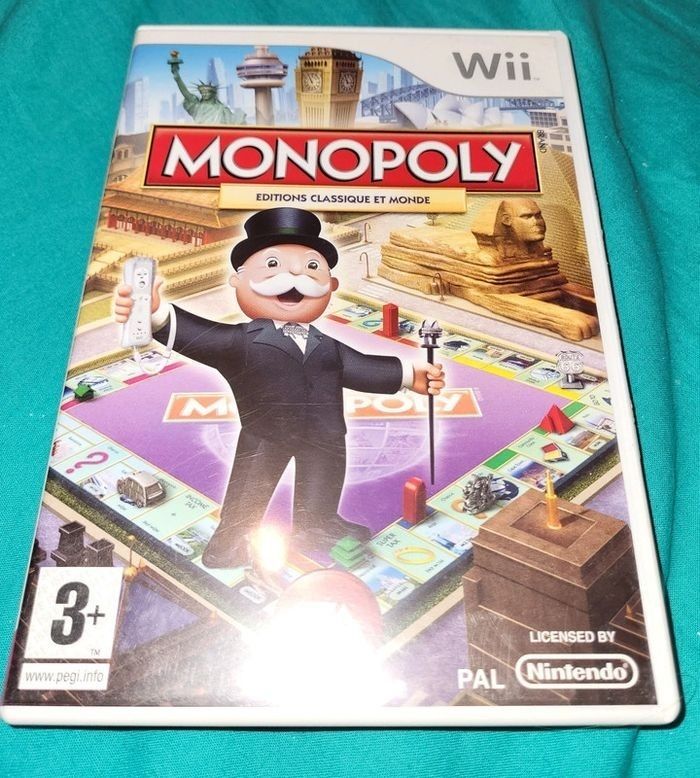 Jeu Wii Monopoly édition classique et monde - photo numéro 2