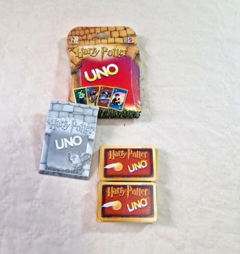 Jeu de cartes Mattel Harry Potter UNO Première Édition 2001