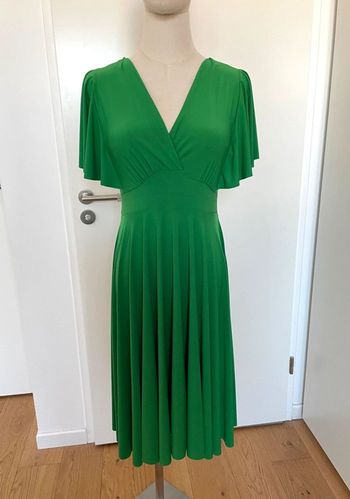Robe fluide verte