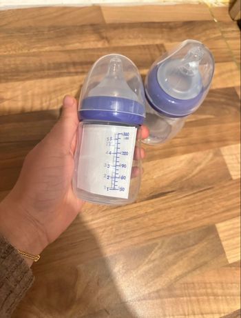 Lot de 2 biberons lansinoh