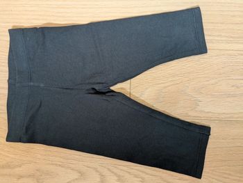 Leggings court bleu marine