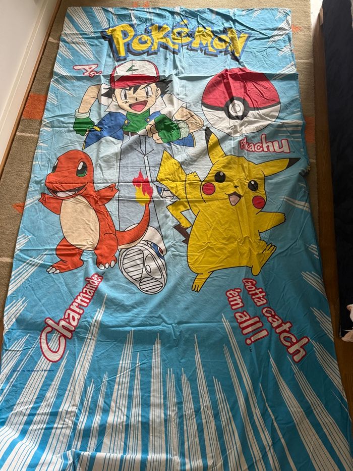 Housse de couette et taie d’oreiller Pokémon - photo numéro 3