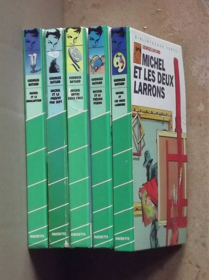 Michel par Georges Bayard Bibliothèque verte lot3 - photo numéro 2