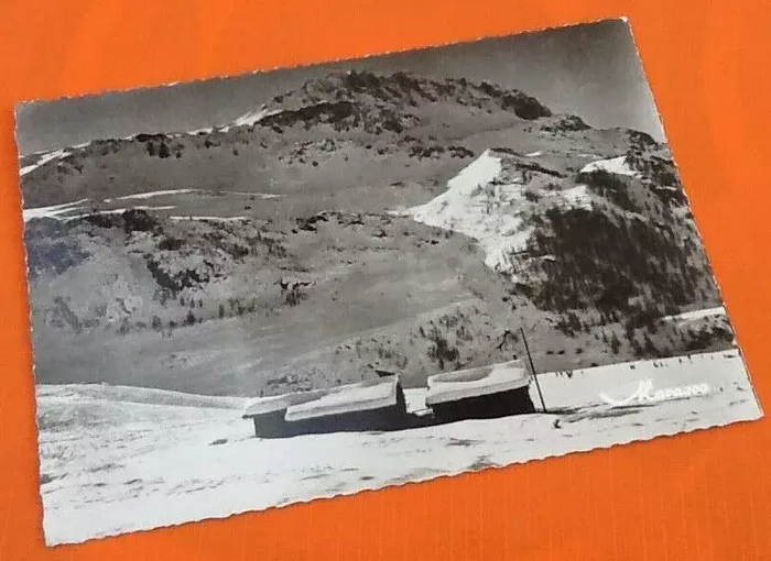 Carte postale ancienne Val d' Isère (Savoie) Rocher de Bellevarde 2826m - photo numéro 4