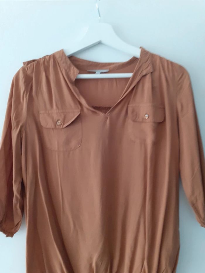 Blouse femme camel Taille 40 Etam - photo numéro 2