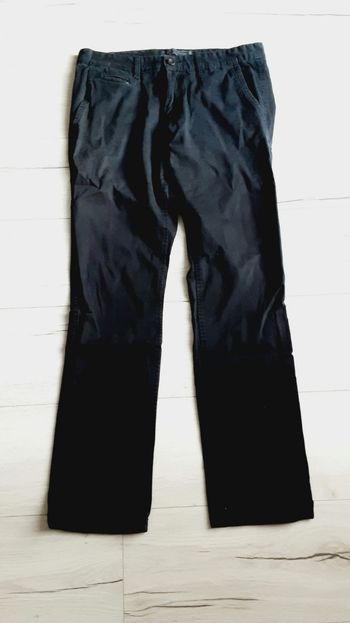 Vêtement homme pantalon slim leg noir Angelo Litrico W33 L32