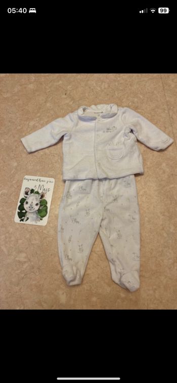 Pyjama 3 mois sergent major