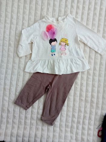Ensemble fille 6mois 🐣🌼