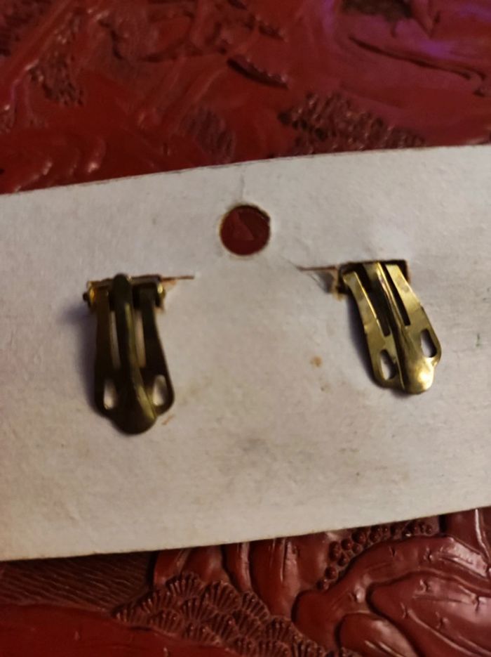 Boucles d'oreilles fantaisie - photo numéro 2