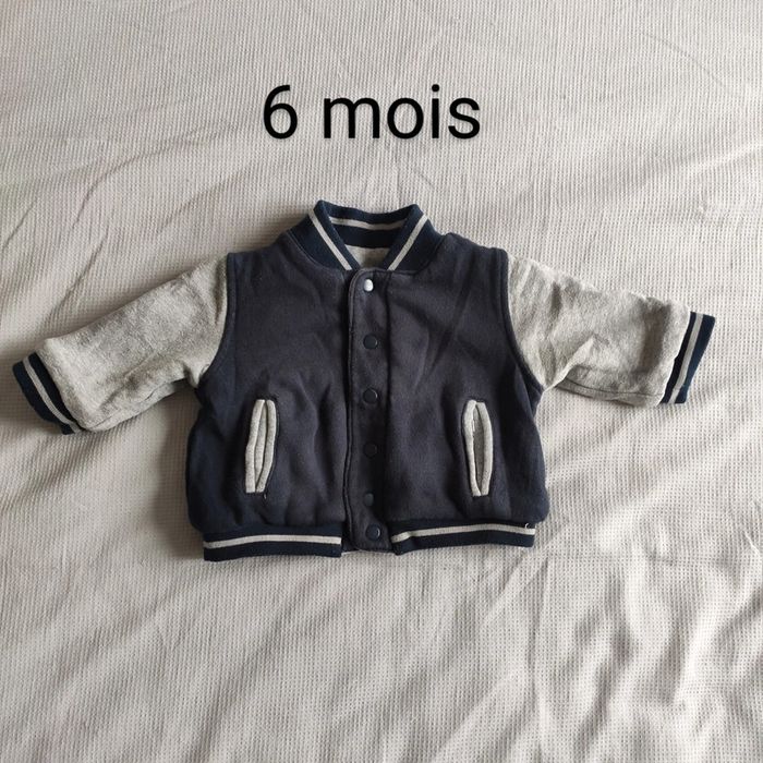Veste bout'chou reversible 6 mois