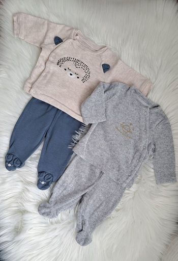 Lot de 2 ensemble pour bébé garçon 0 mois