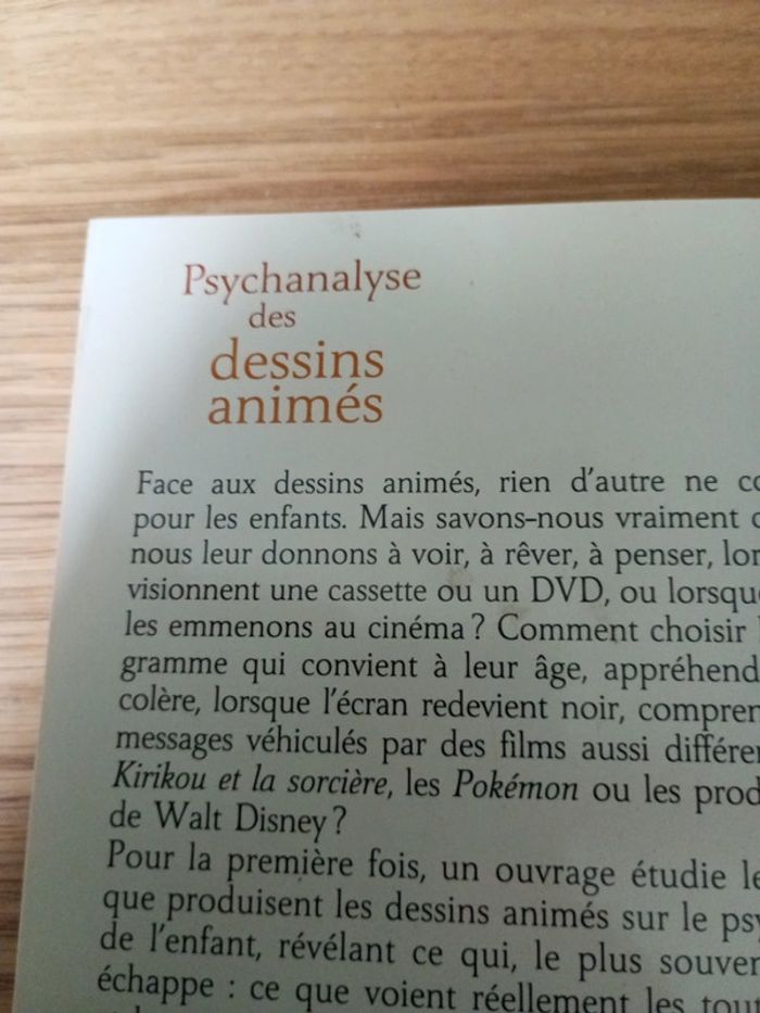 Livre psychanalyse des dessins animés - photo numéro 4
