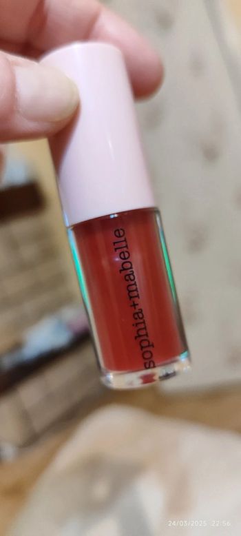 Sophia+Mabelle Tinted Lip Oil Teinte Beach Please