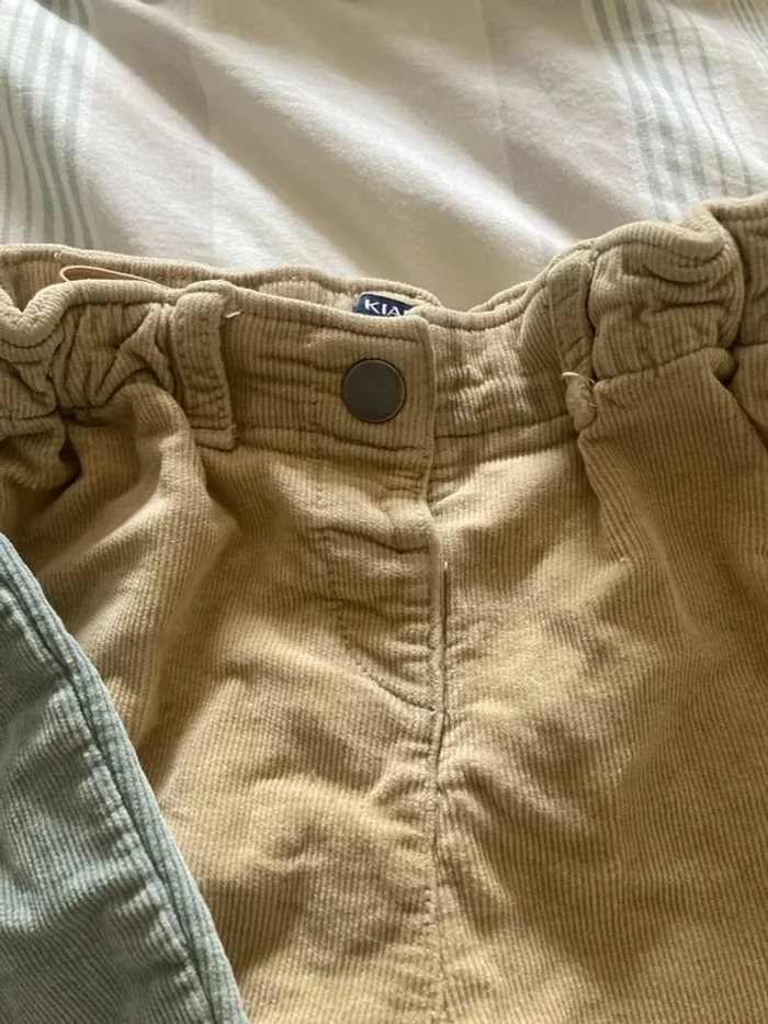 Pantalon velour Kiabi 18mois - photo numéro 3