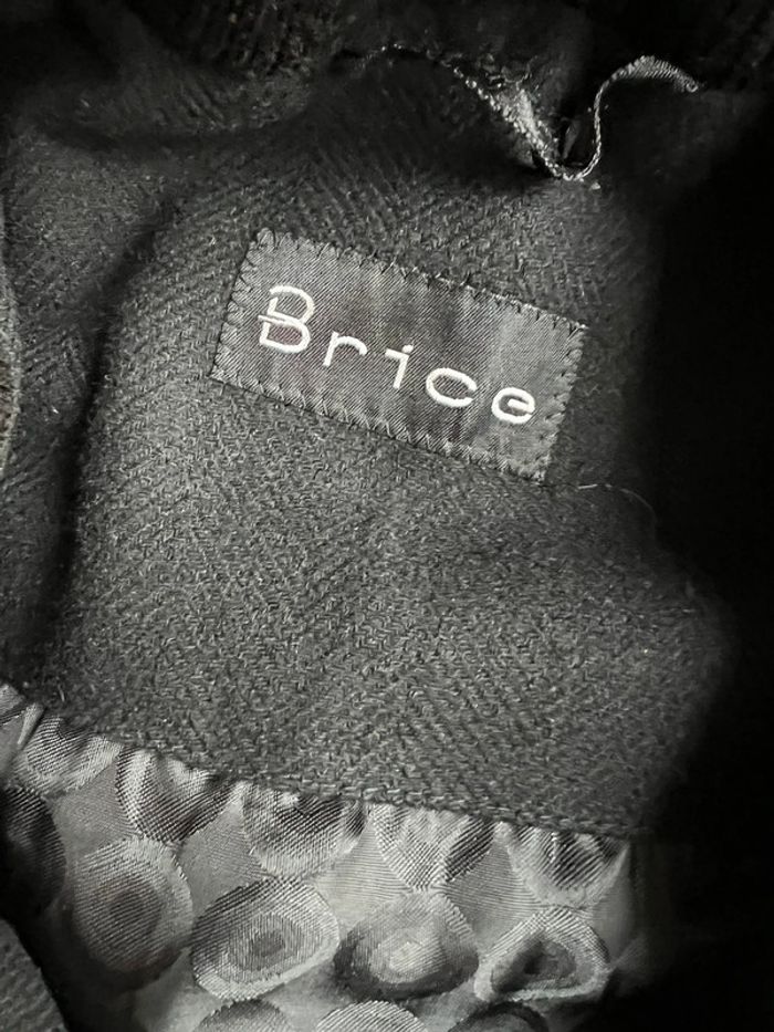 Vends manteau Brice taille 54 bon état - noir - photo numéro 2