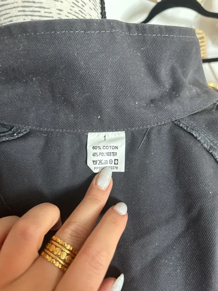 Veste de travail gris - photo numéro 7
