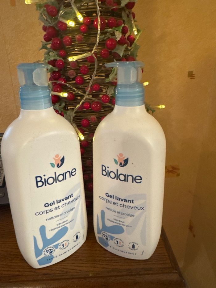 Gel lavant biolane lot de 2