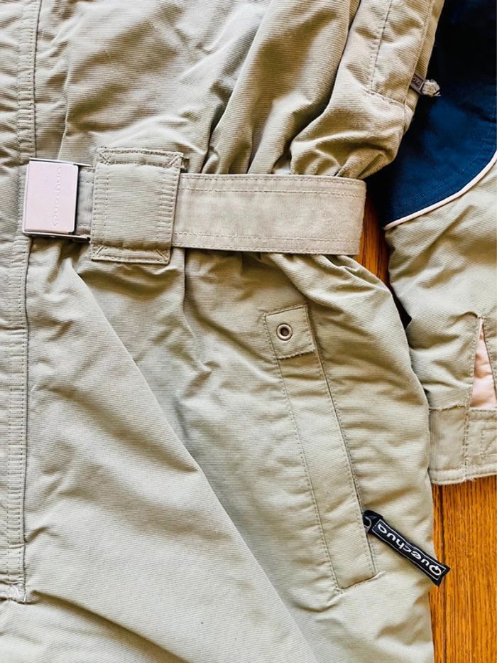 Sublime combinaison de ski taille XL queshua casi neuve bleu marine beige - photo numéro 6