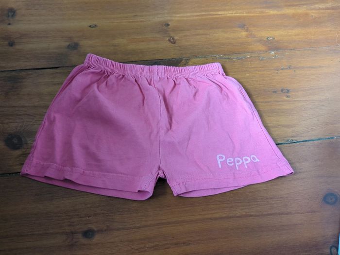 Short rose Peppa Pig 5 ans