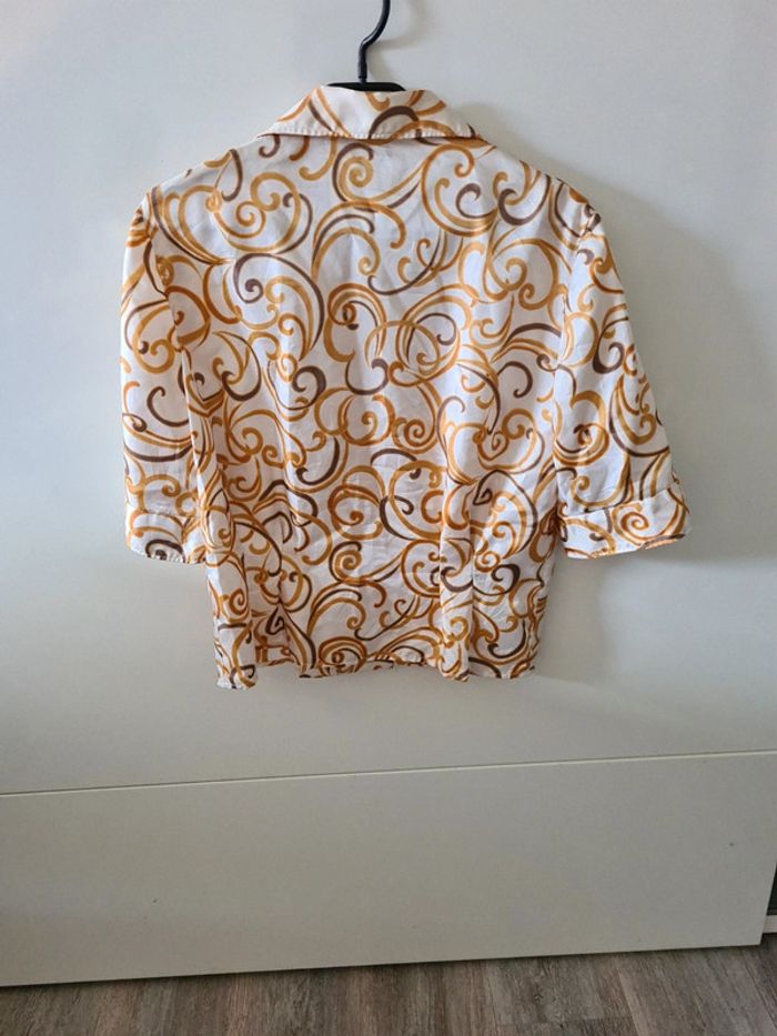 Chemise imprimée Vintage années 70 - photo numéro 4