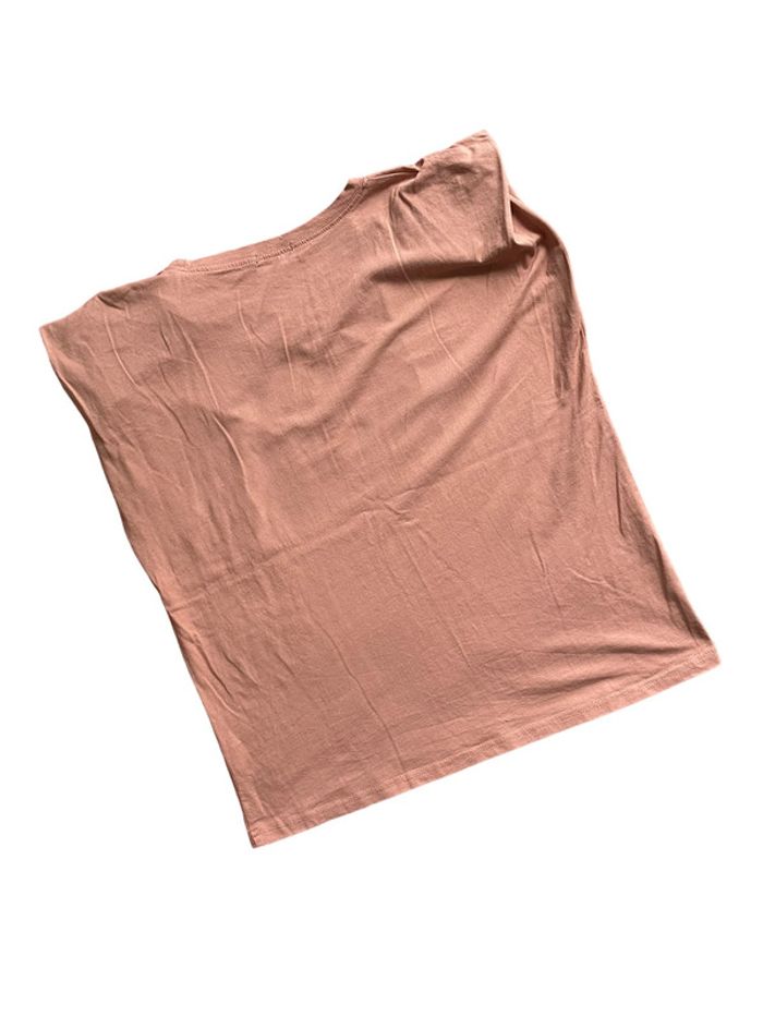 T-shirt avec épaulette saumon Lili & Lala taille M très bon état - photo numéro 3