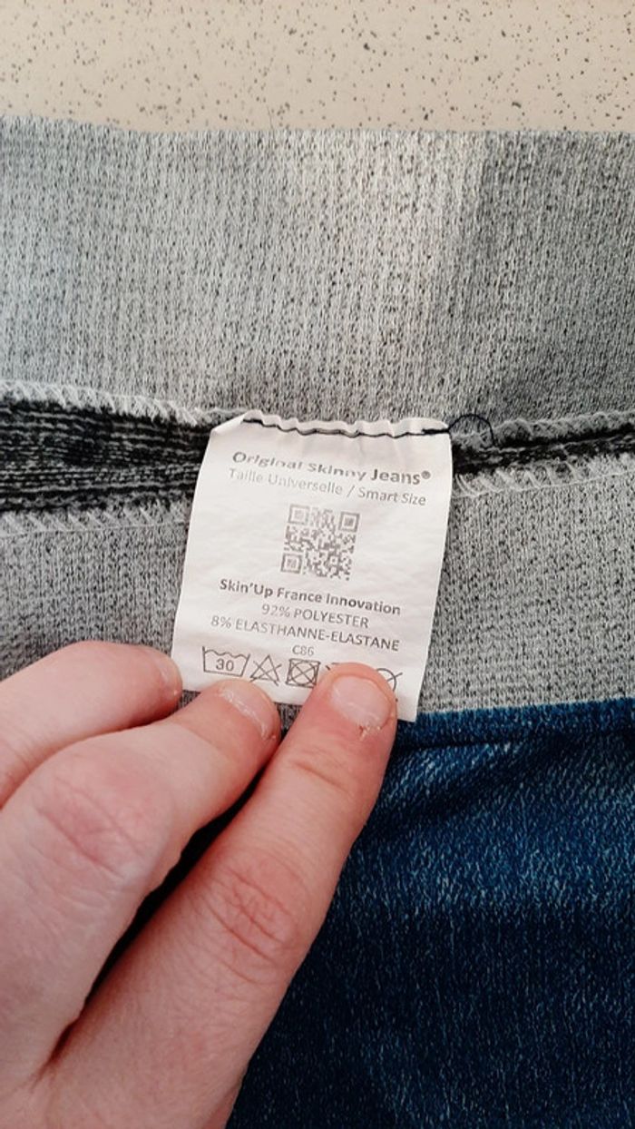 Legging imprimé jean femme - photo numéro 5