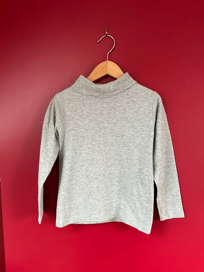 Lot de trois col roulé t shirt garçon 6 ans CFK - photo numéro 6