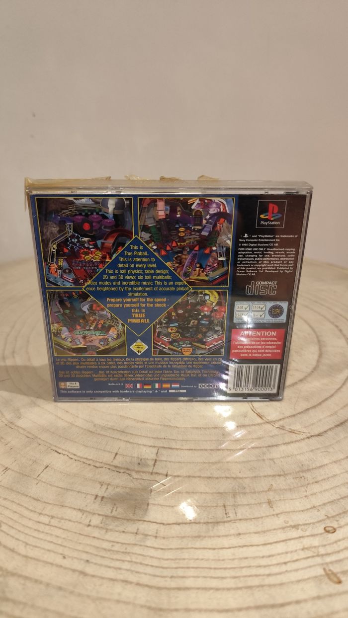 Jeu ps1 true pinball - photo numéro 5