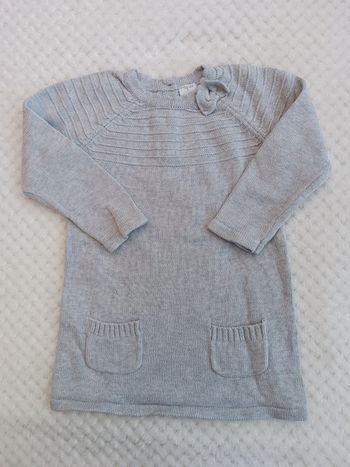 🔸 Robe Manches Longues Baby Club – 18 mois 🔸