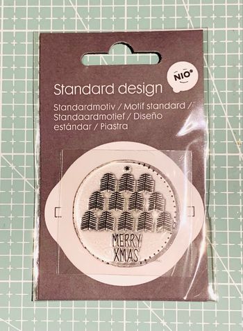 Tampon clear Nio Merry Xmas Noël
