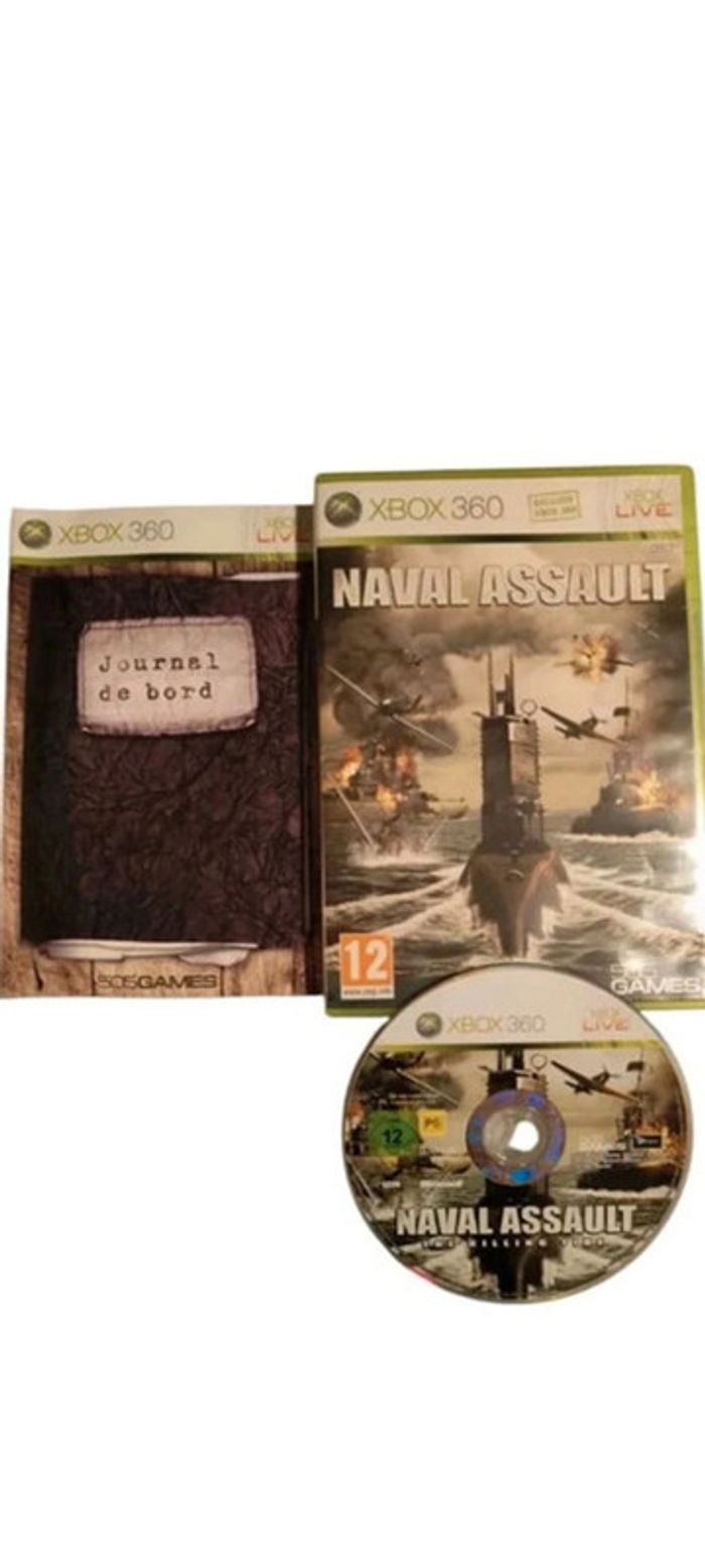 Jeux Xbox 360 naval assault - photo numéro 1