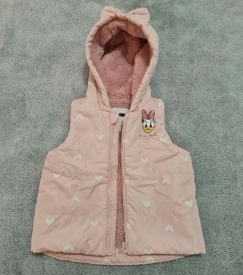 Anorak rose fourré Daisy avec capuche - 12 mois - fille