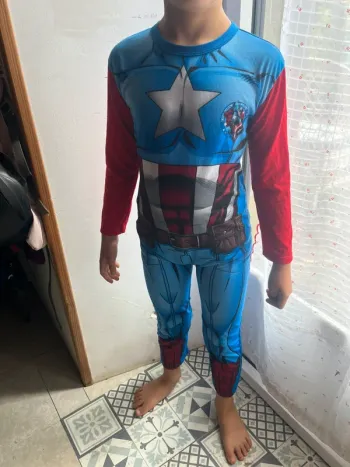 Déguisement captain america 6-7 ans