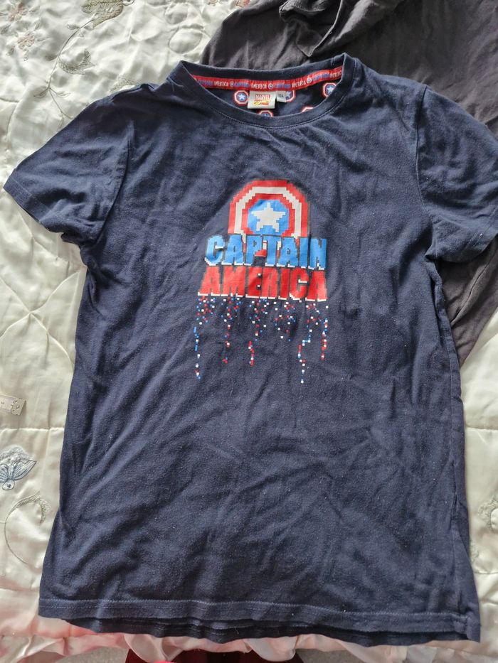 Super lot de 3 t-shirts DragonballZ/Marvel/Mario - photo numéro 5