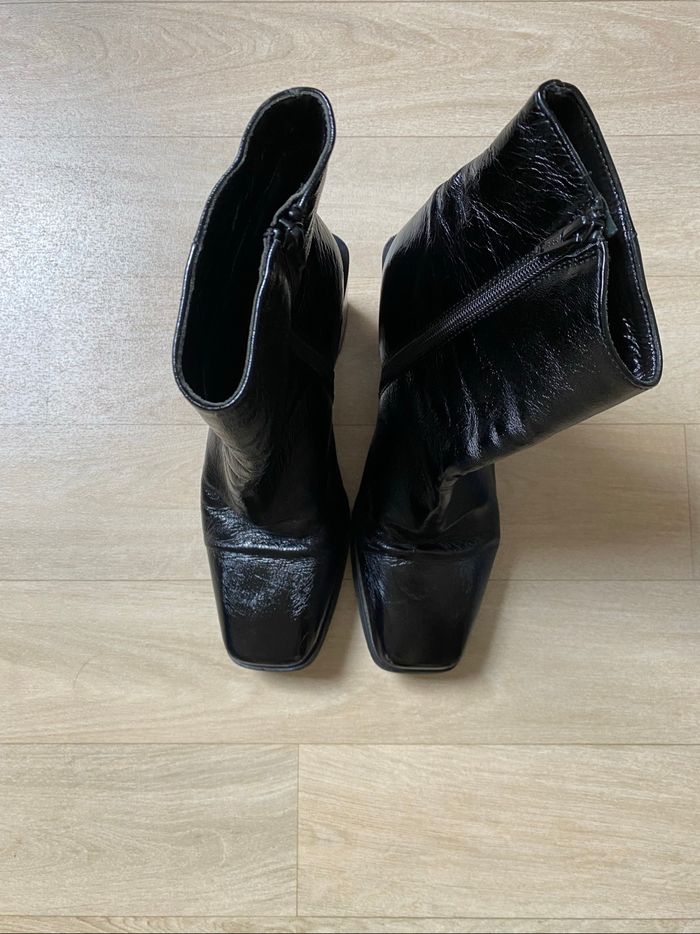 Bottines talon carré - photo numéro 2