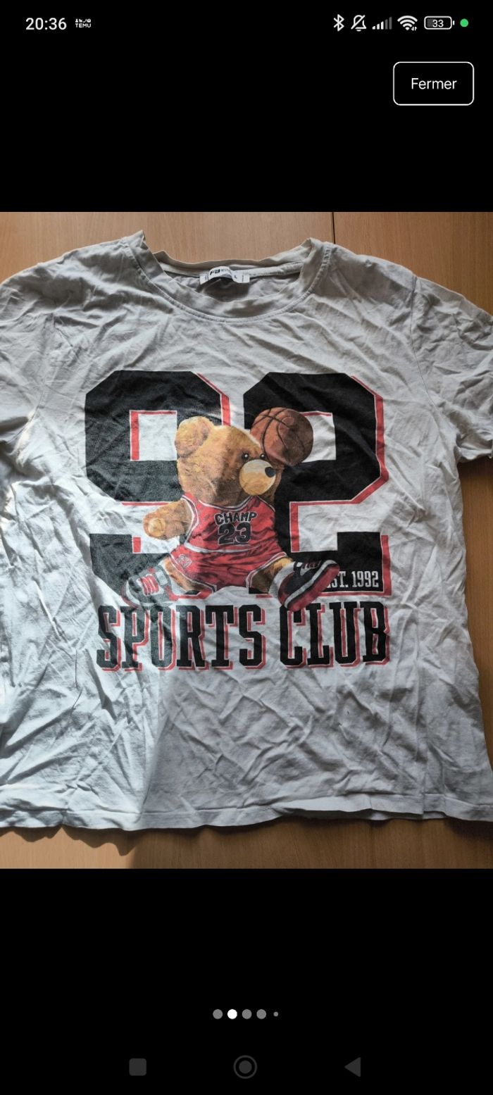 Lot de tee shirt - photo numéro 2