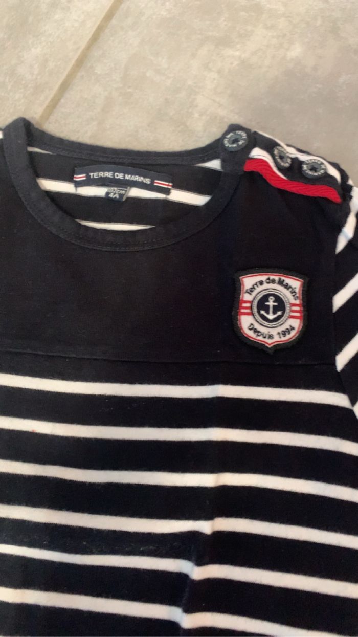 Lot de 2 tee shirts manches longues neufs - photo numéro 2