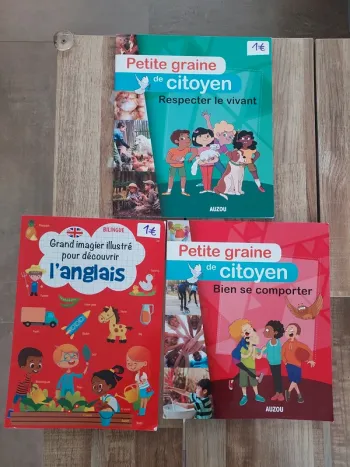 3 livres pour apprendre