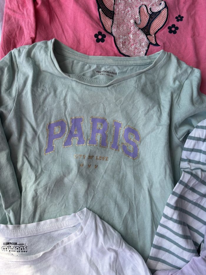 Lot de t- shirt fille - photo numéro 10