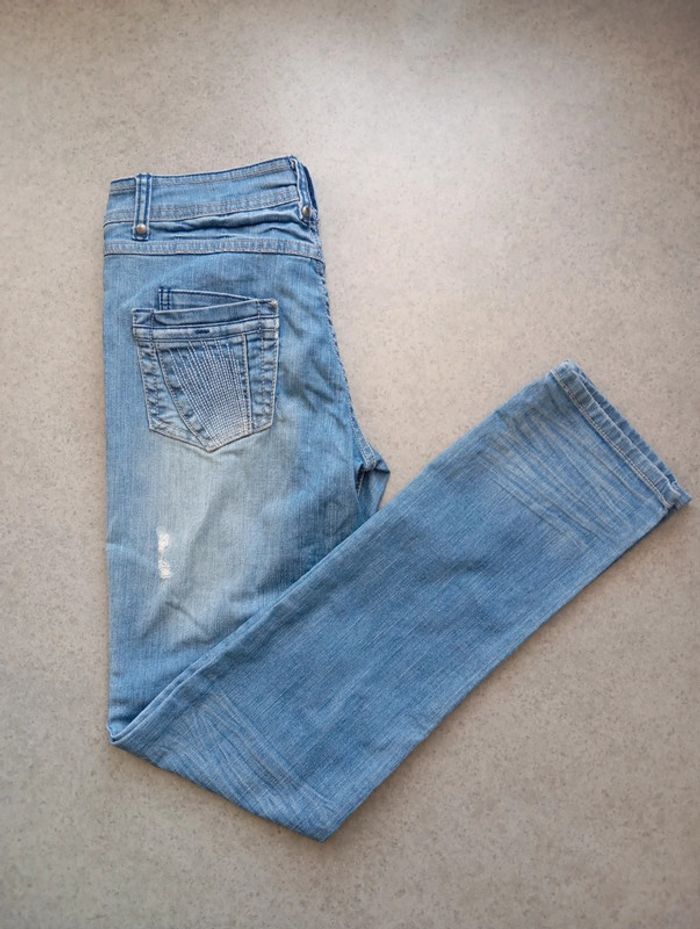 Jeans troué 16ans caprice de fille - photo numéro 2