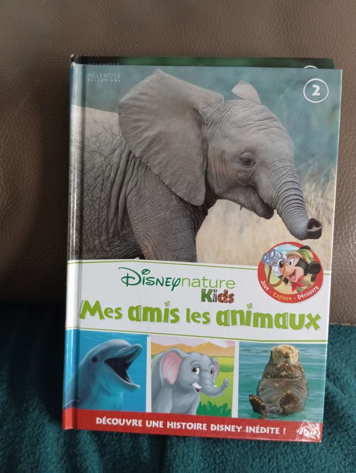 Livre n2 Disney nature kids mes amis les animaux